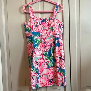 Girls Lilly Pulitzer dress; adjustable straps size 8